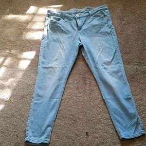 Rue 21 mid rise 16R light wash jeans